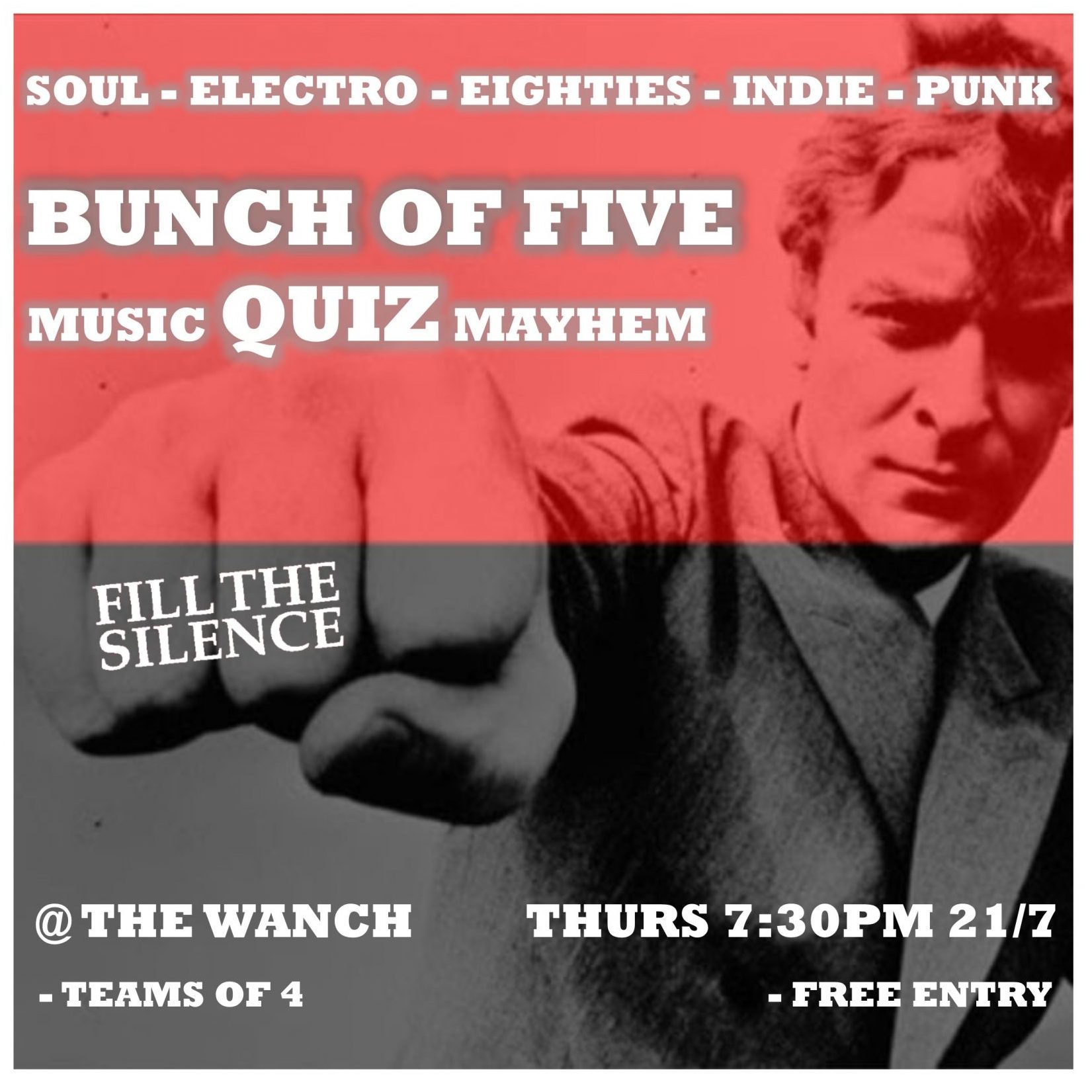 Bunch of Five – Music Quiz Mayhem