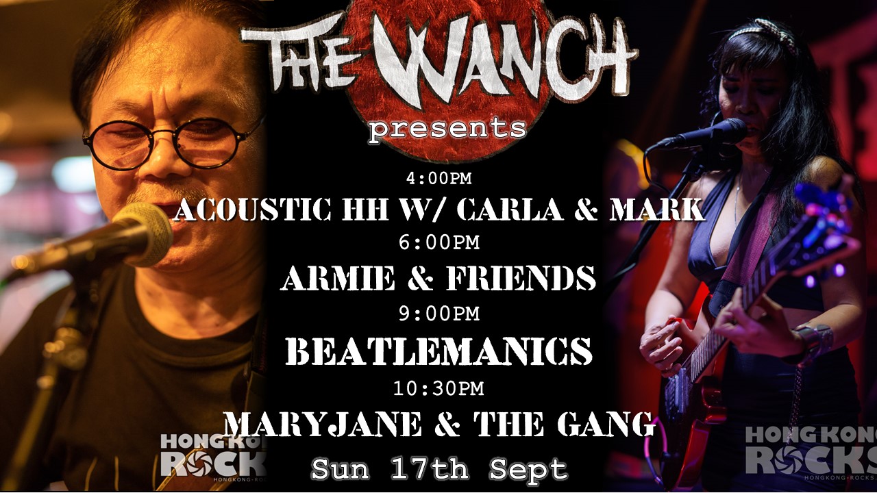 4pm Acoustic Happy Hour Features Carla & Mark 6pm Armie & Friends 9pm Beatlemanics 10:30pm Maryjane & The Gang