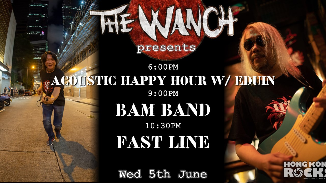 6pm Acoustic Happy Hour Features Eduin 9pm BAM BAND 10:30pm Fast Line