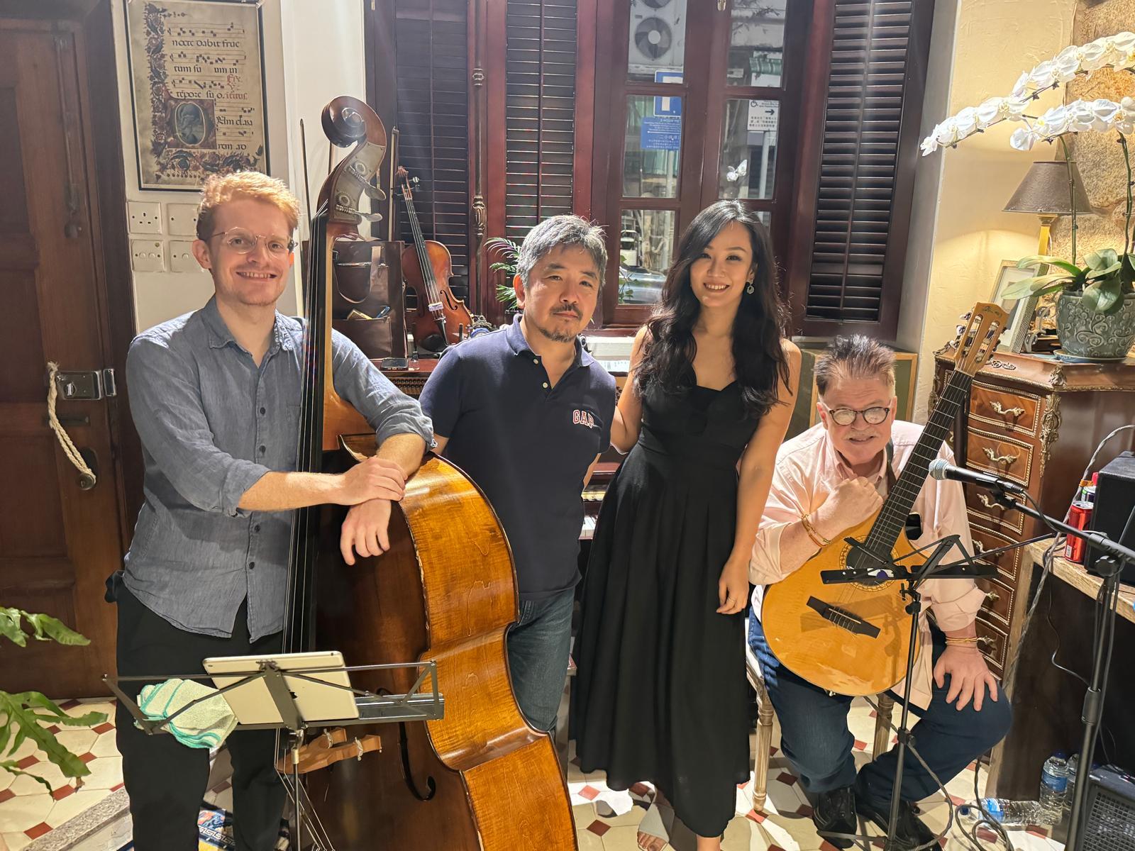 6pm Acoustic Happy Hour Featuring Eduin 9pm Elodie Lee Quartet 10:30pm Gonzales Musika