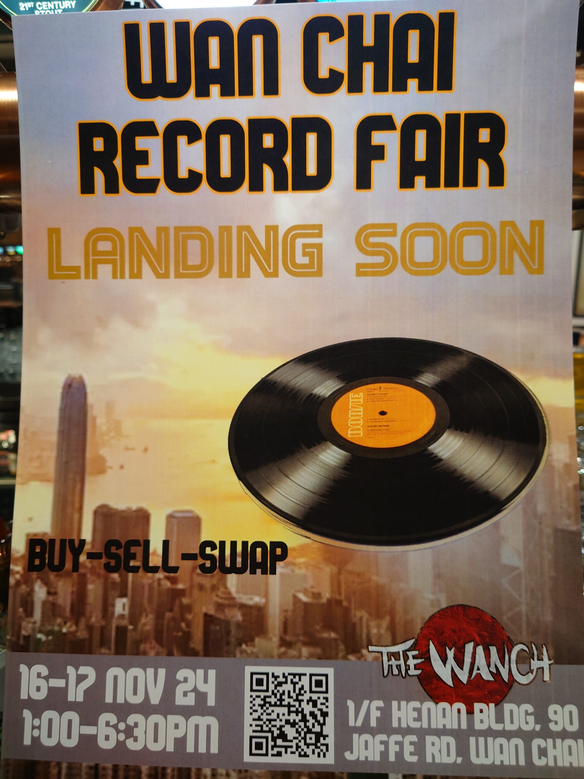 Autumn Record Fair @ The Wanch Nov 16th & 17th 1pm till 6:30pm