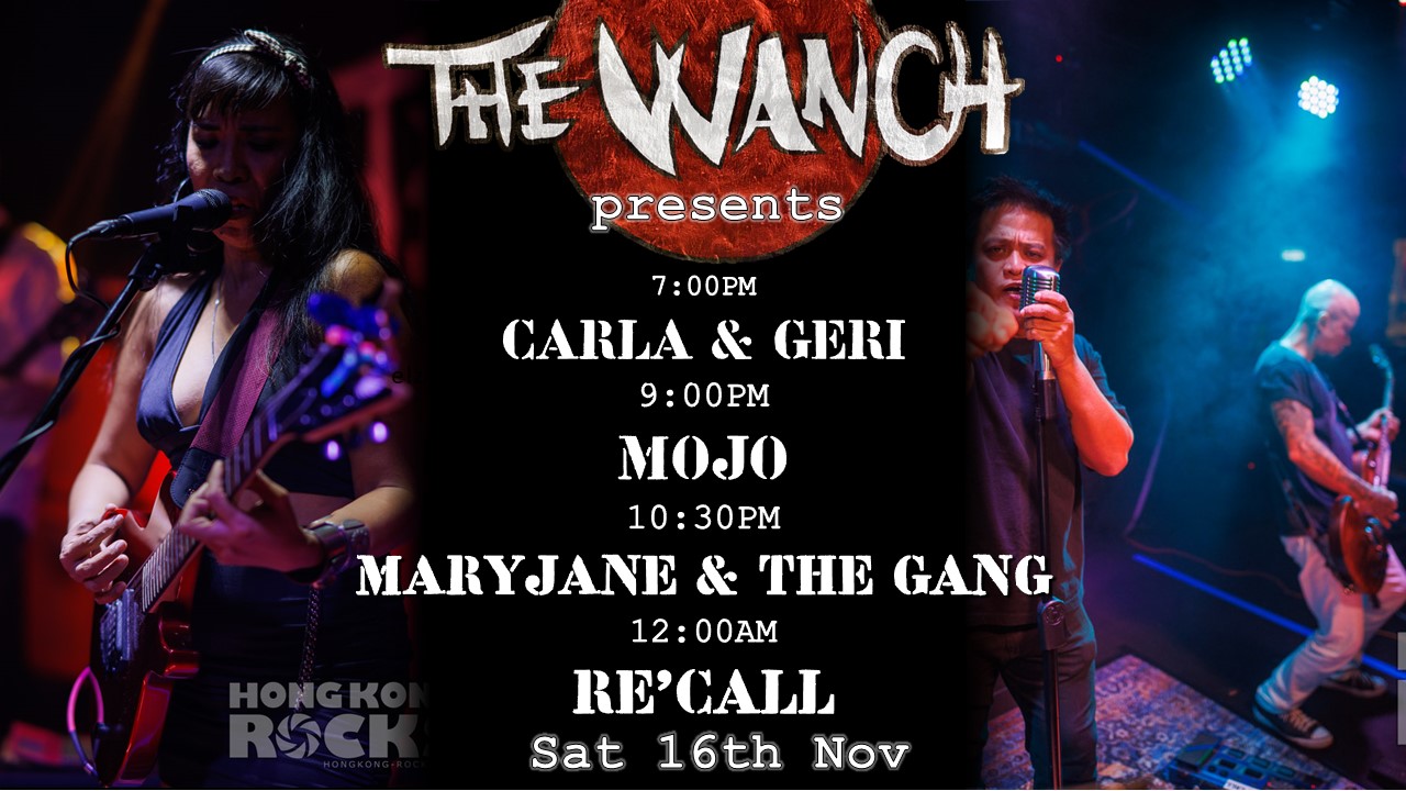 7pm Acoustic Happy Hour Featuring Carla & Geri 9pm Mojo 10:30pm Maryjane & The Gang 12am RE’CALL