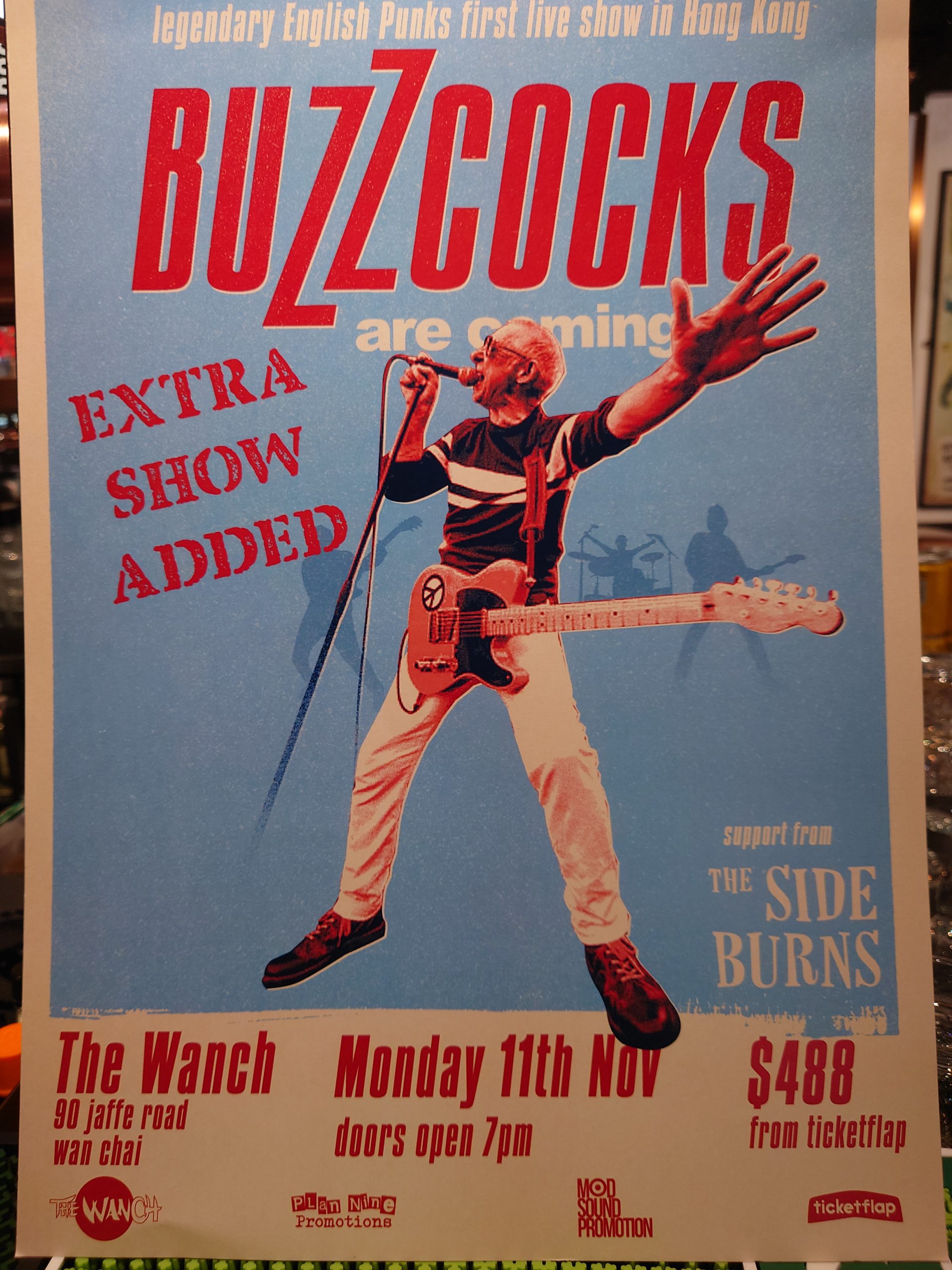 Plan Nine Promotions, Mod Sound Promotion, & The Wanch Welcome The Buzzcocks w/ Special Guest The Sleeves       Show SOLD OUT