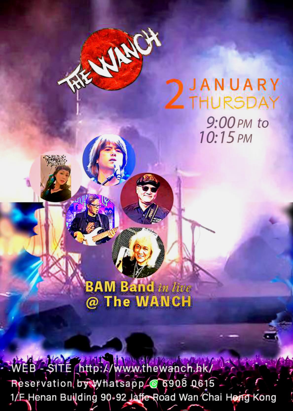 7pm Acoustic Happy Hour Featuring LarryZ 9pm BAM BAND 10:30pm Holy Moly