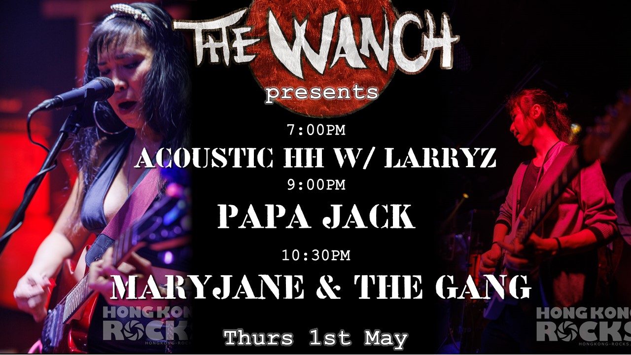 7pm Acoustic Happy Hour Featuring LarryZ 9pm Papa Jack 10:30pm Maryjane & The Gang