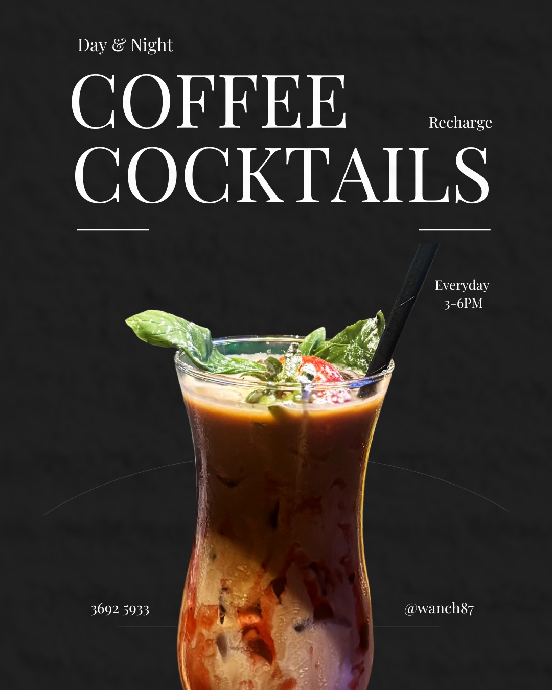 Coffee Time at The Wanch 3pm till 6pm