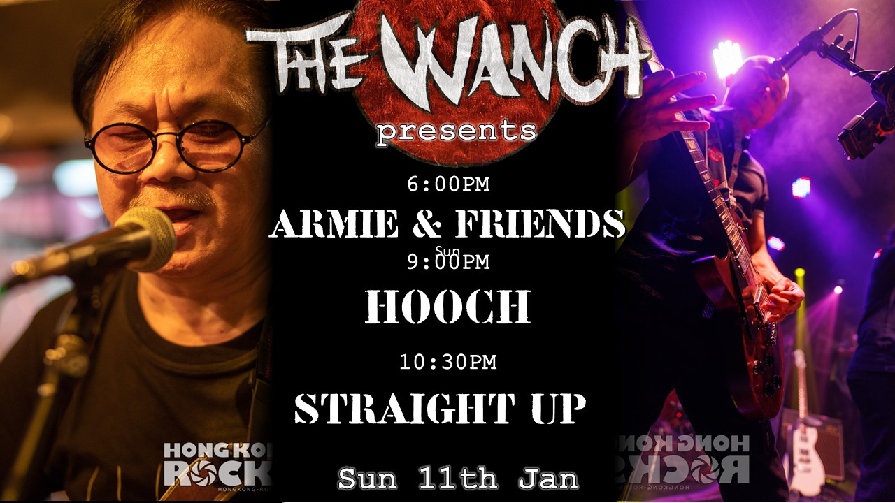 6pm Armie & Friends 9pm Hooch 10:30pm Straight Up