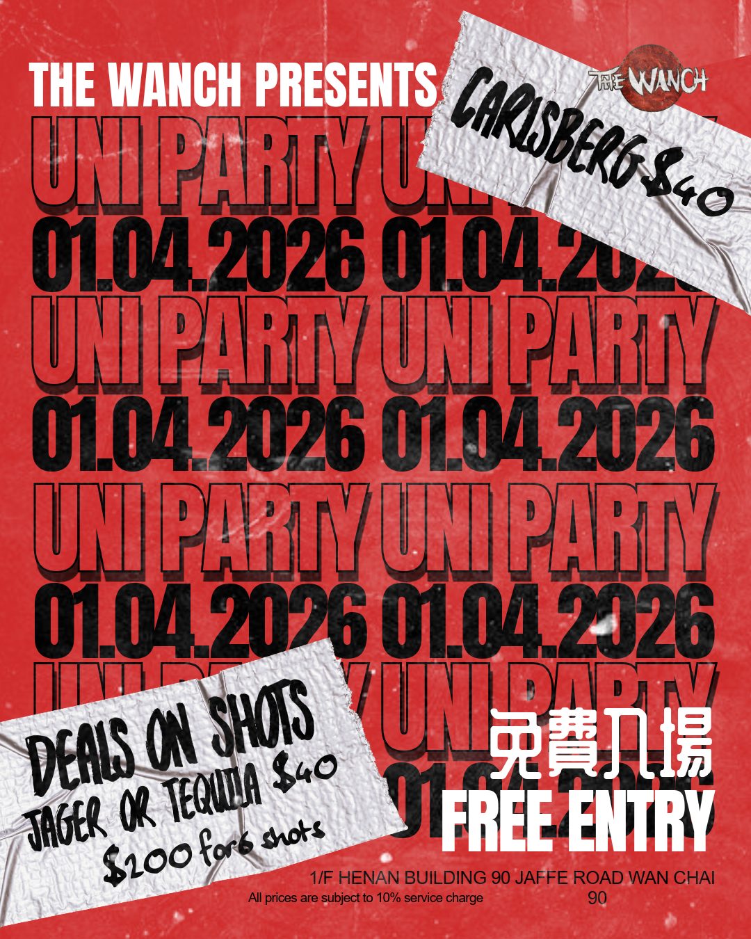 Uni Party at the Wanch