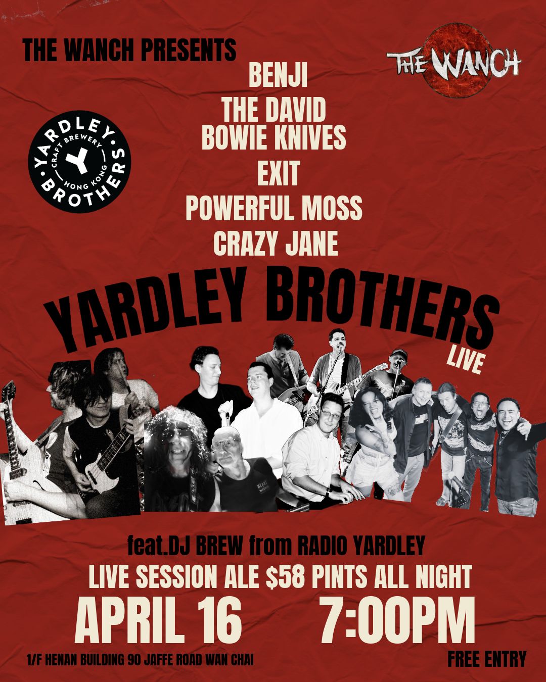 Yardley Brothers Live at The Wanch